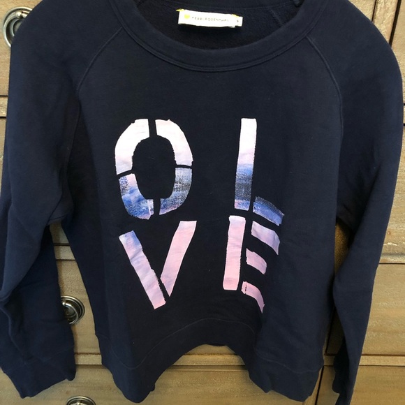 Kerri Rosenthal LOVE sweatshirt. Perfect condition. Size S - Picture 3 of 4